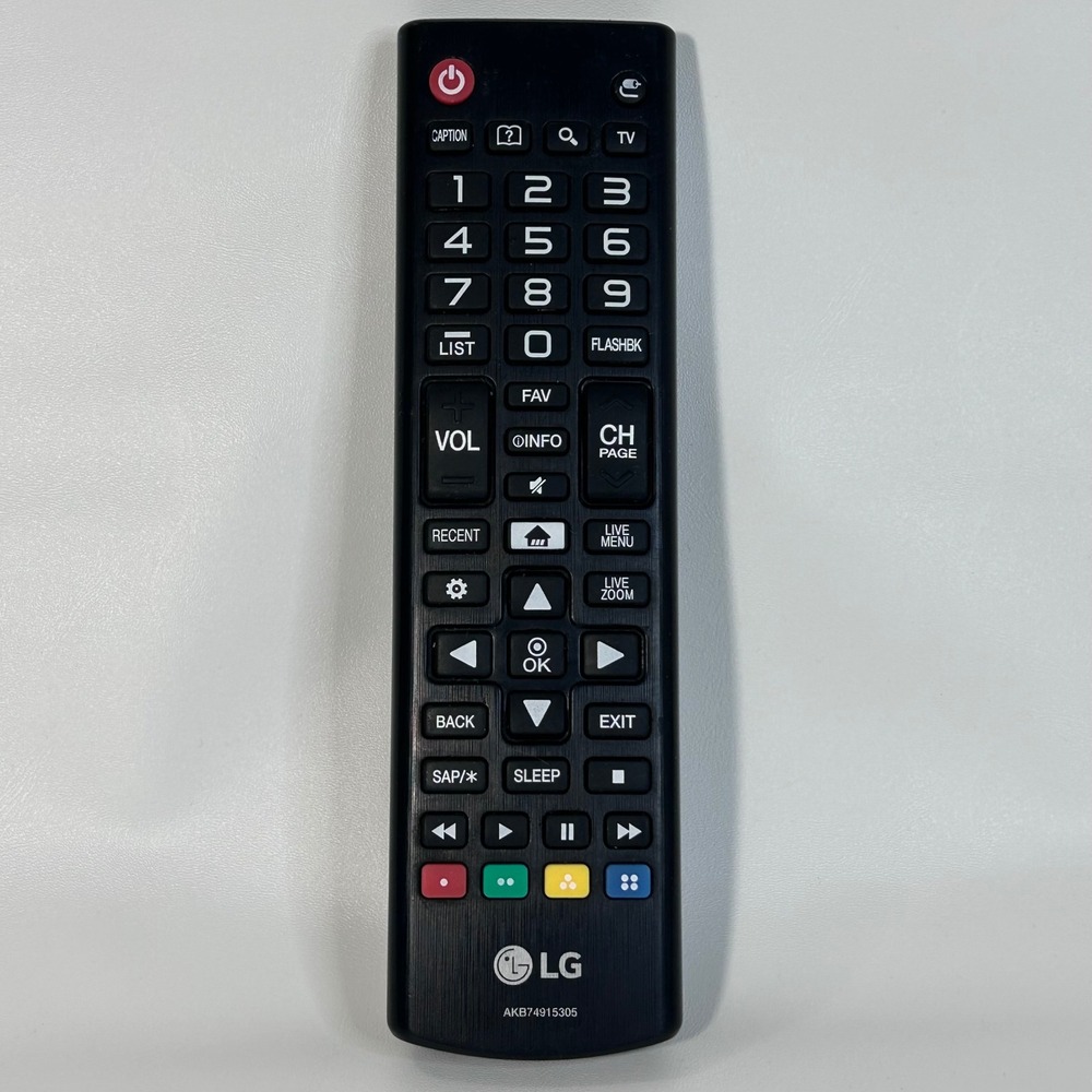 LG AKB74915305 TV Remote Control Black for LED LCD Televisions Genuine OEM